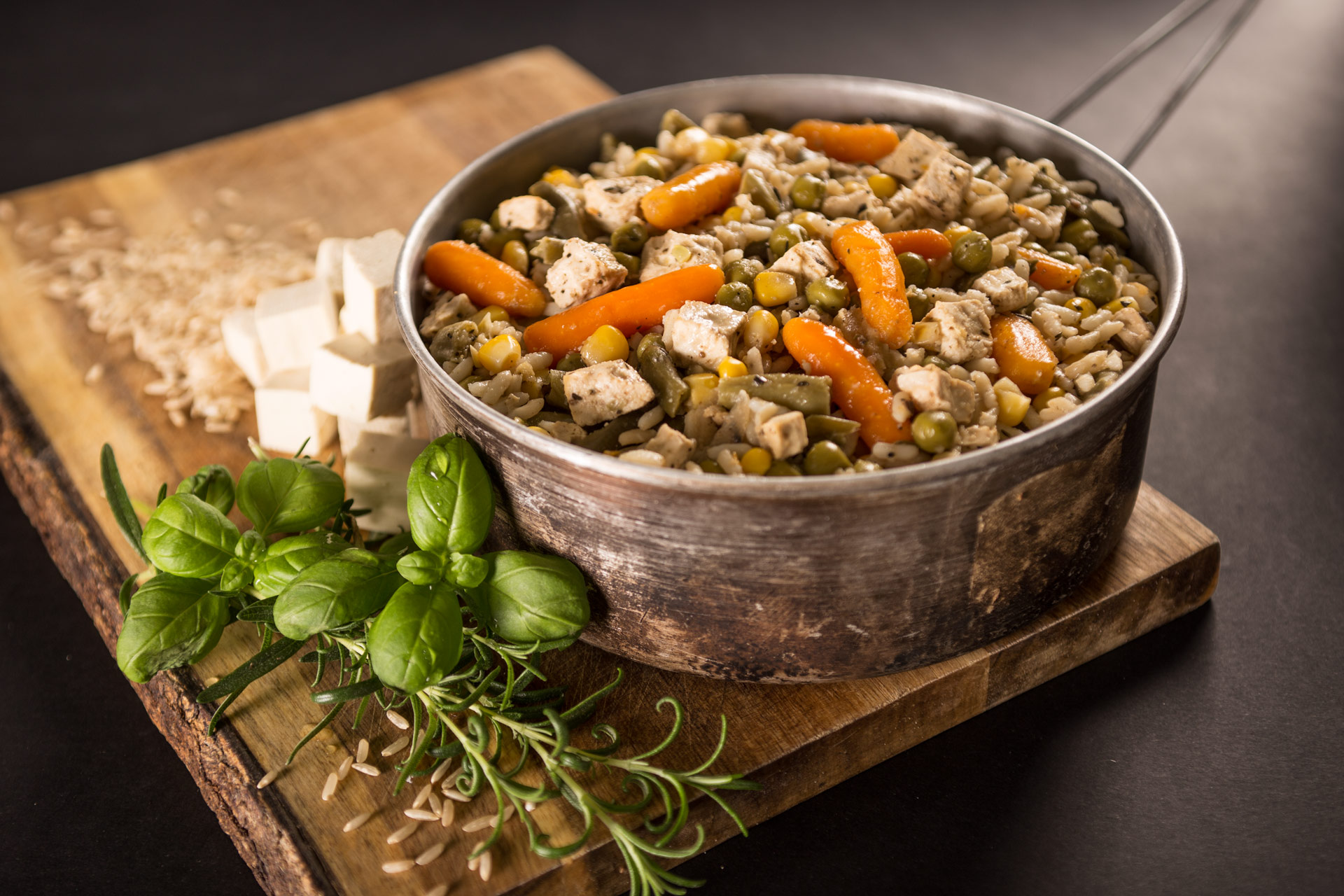 Adventure Menu | Vegetable risotto with Tofu | MRE | 400g - 2
