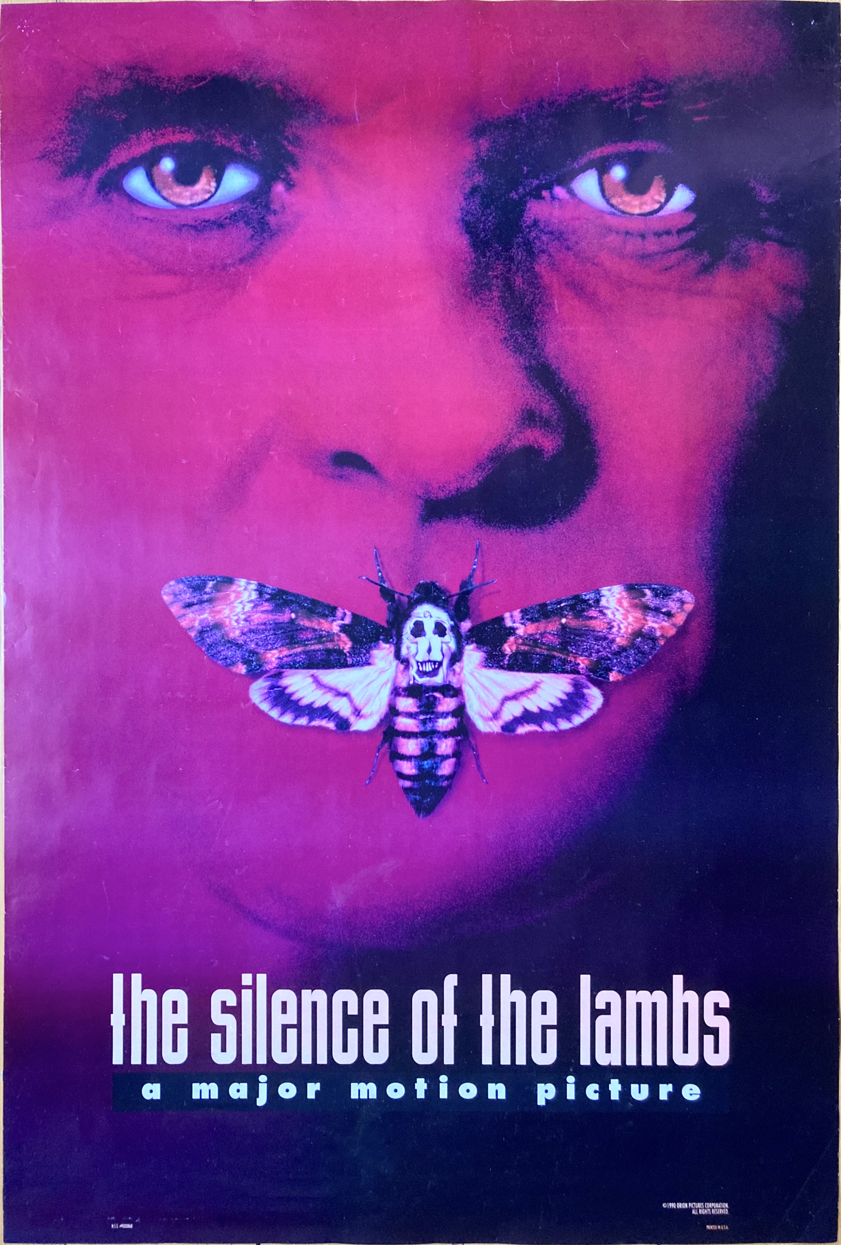 THE SILENCE OF THE LAMBS (1990) Style B Teaser Hannibal