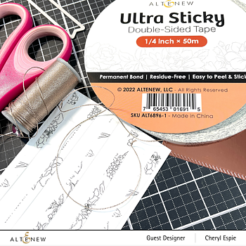 ALTENEW-Ultra Sticky Double Sided Tape (1/4 inch × 50m)