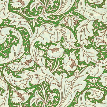 TAPET BACHELORS BUTTON, Leafgreen/Sky