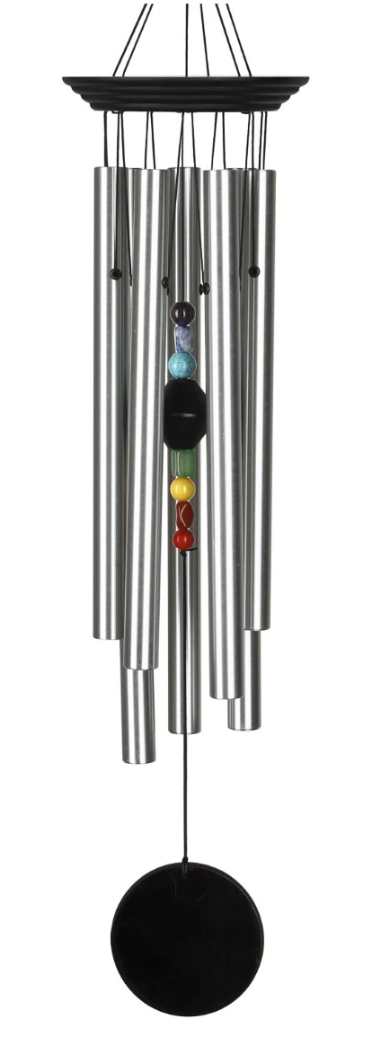 Vindspel, Woodstock  - Chakra Stenar  - Large