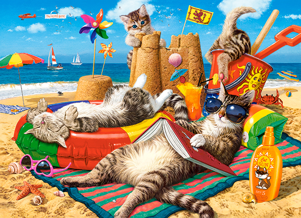 Summer Vibes, 300-bitarspussel (B-030460)