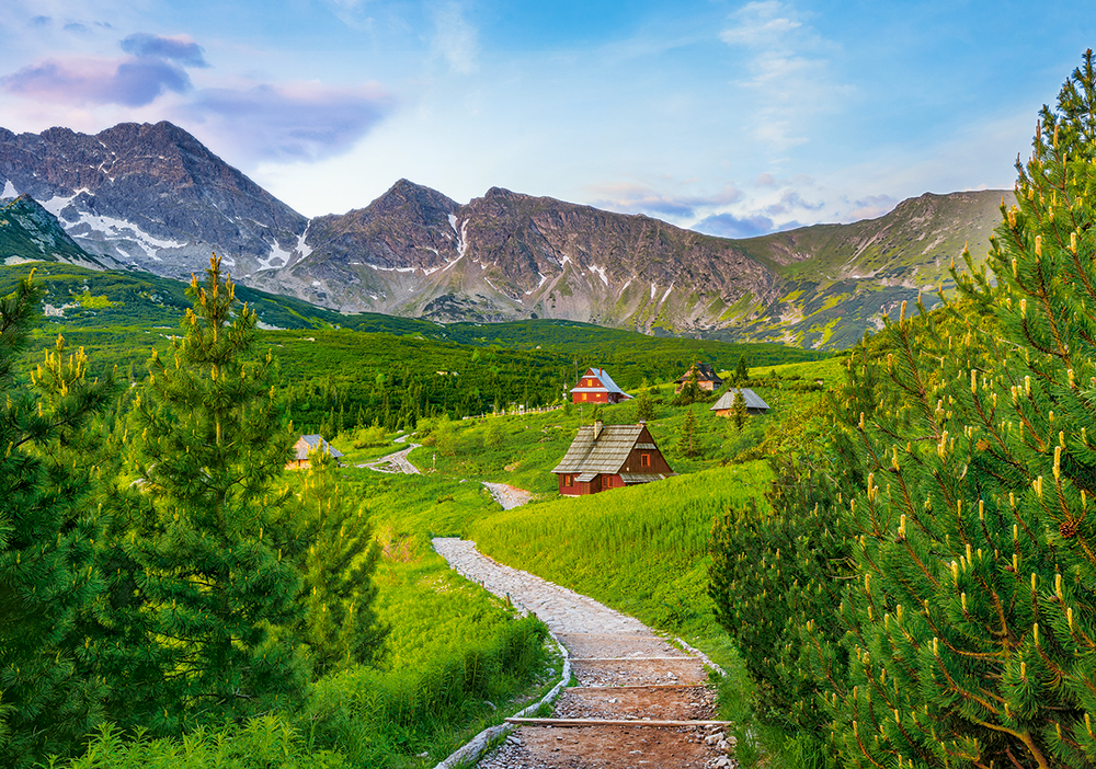 Trail in Tatras, Poland, 500-bitarspussel (B-53582)