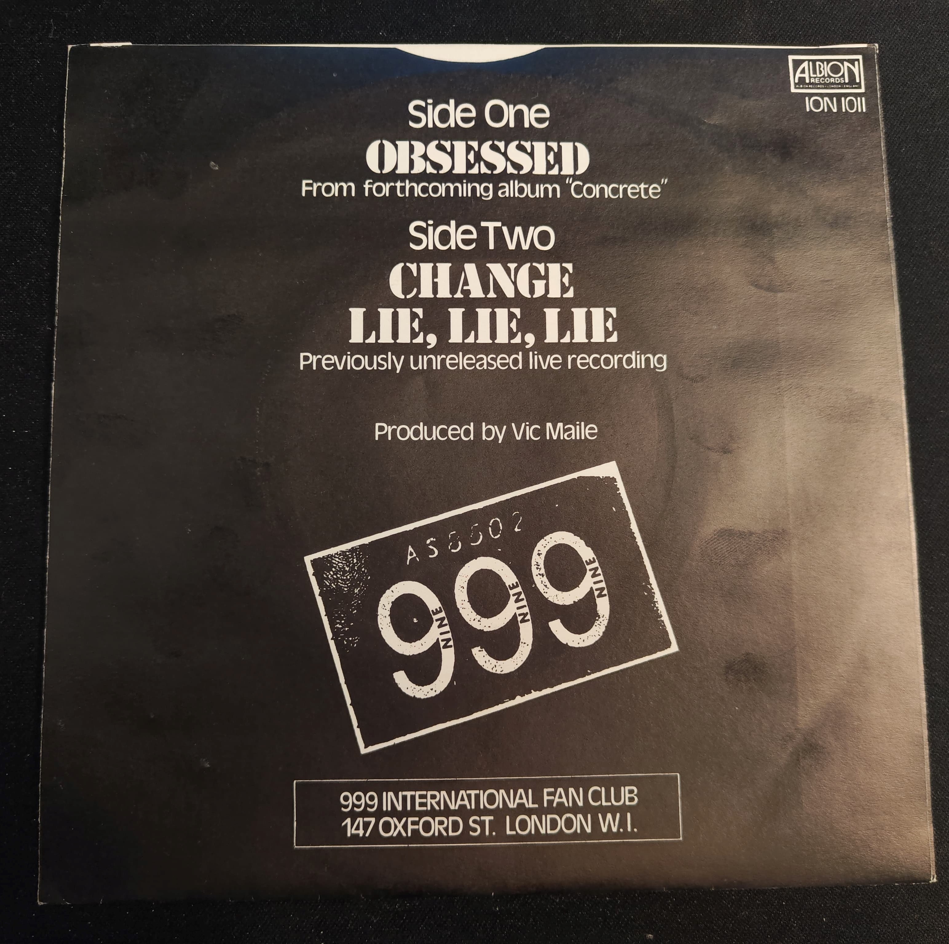 999 – Obsessed - EP (Second hand) - 2