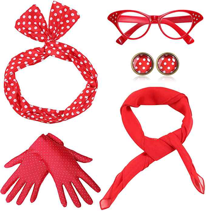 Ladies - Vintage 5-Pack Red