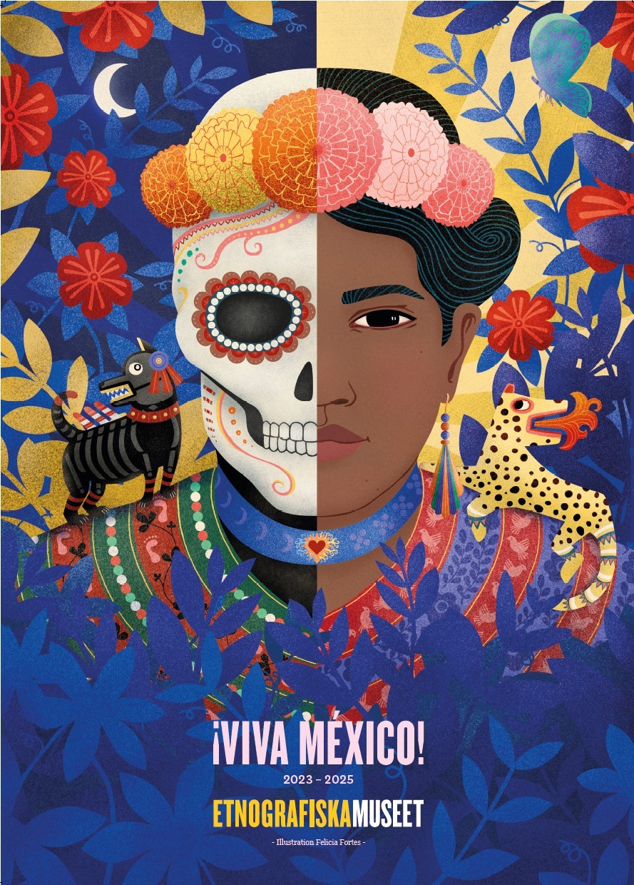 Viva México! utställningsaffisch