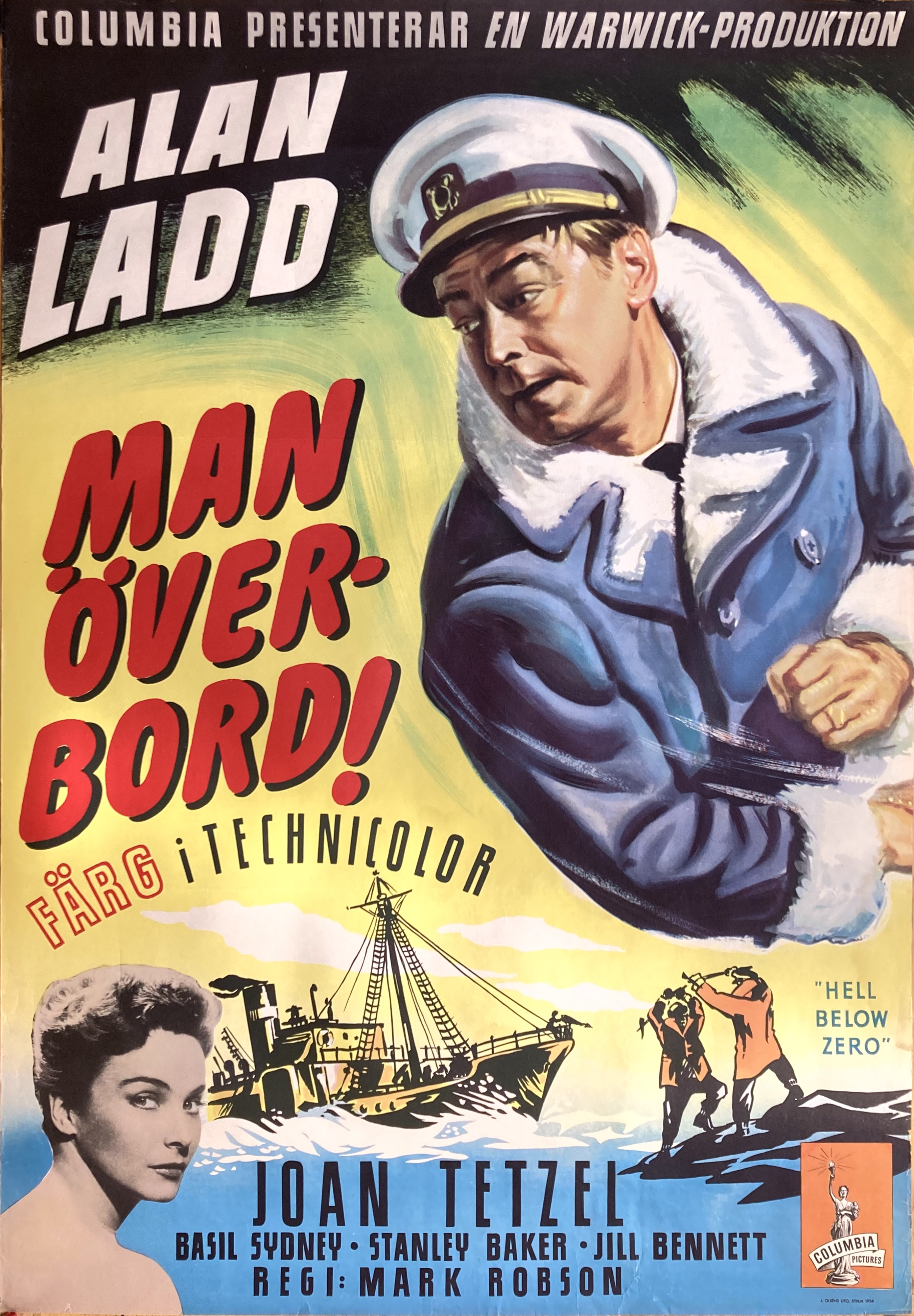HELL BELOW ZERO (1954)
