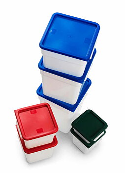 Förvaringsboxar i PP-Plast