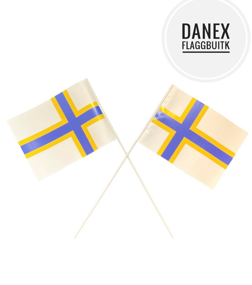Pappersflagga Svenskfinska A5 