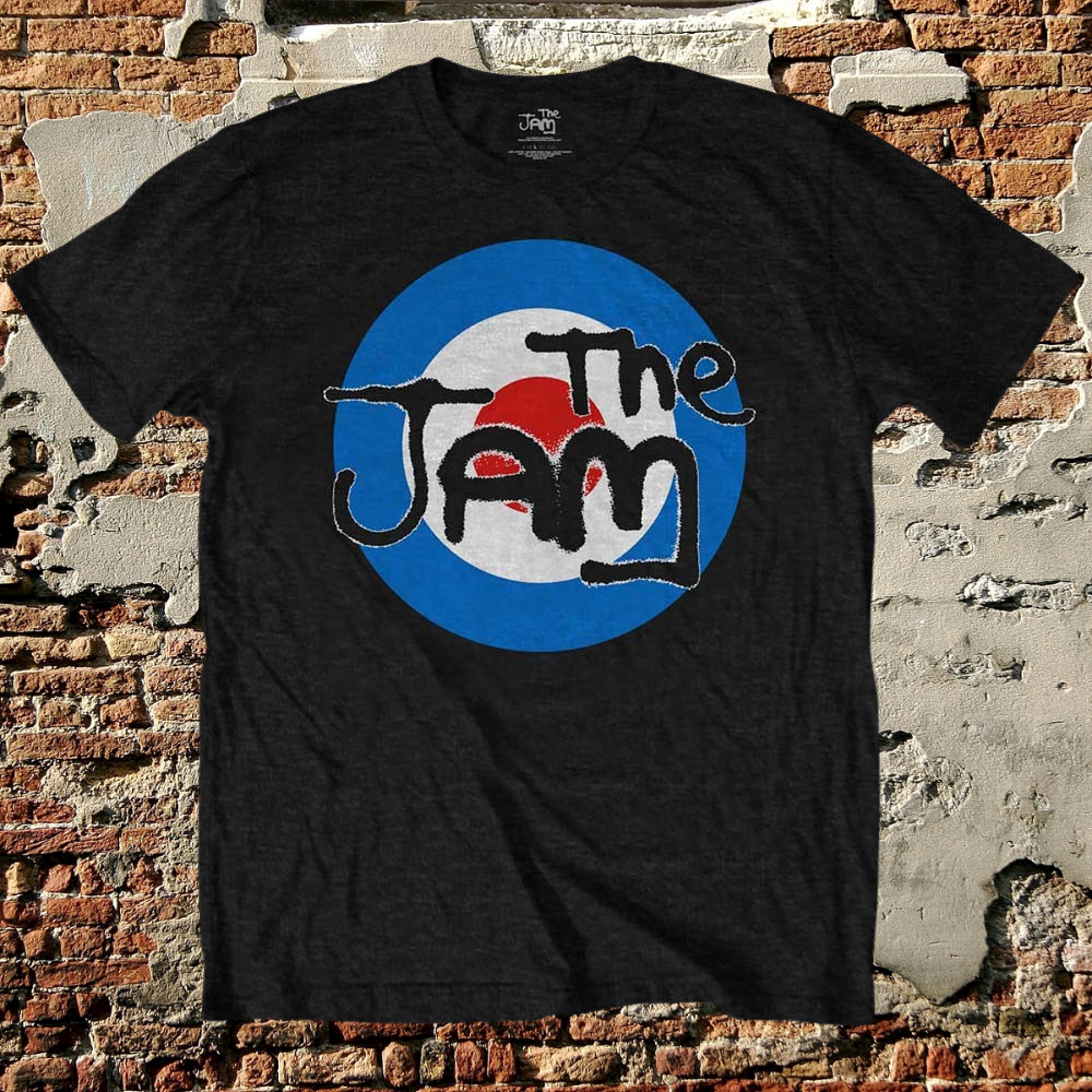 JAM, THE - T-SHIRT, SPRAY TARGET LOGO BLACK - 2