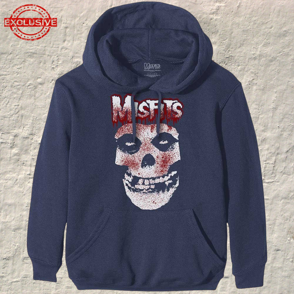 MISFITS - HOODIE, BLOOD DRIP SKULL