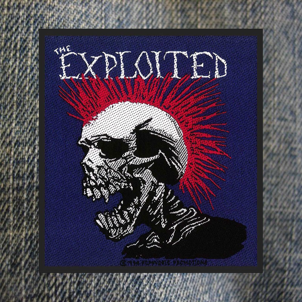 EXPLOITED, THE - PATCH, MOHICAN (LOOSE)