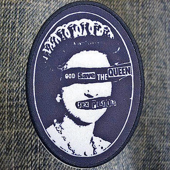 SEX PISTOLS - PATCH, GOD SAVE THE QUEEN