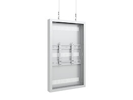 M Pro Series Enclosure 43" Wire Small White