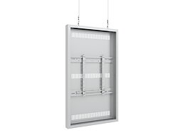 M Pro Series Enclosure 55" Wire Medium White