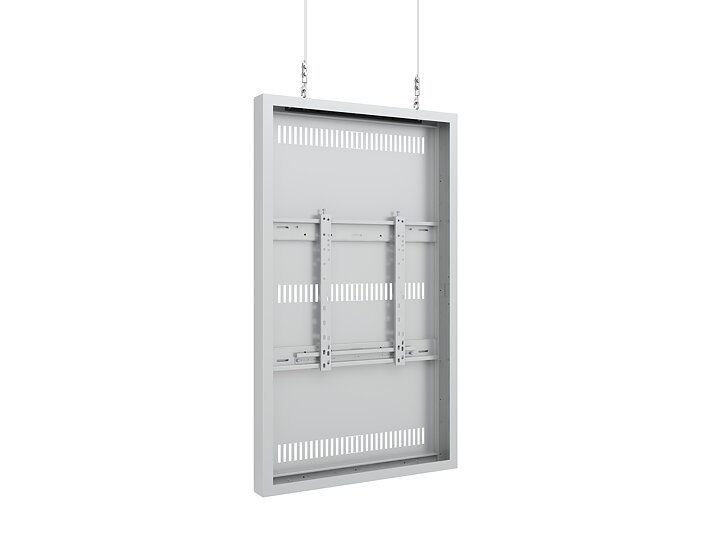 M Pro Series Enclosure 55" Wire Medium White