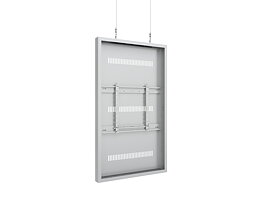 M Pro Series Enclosure 65" Wire Medium White