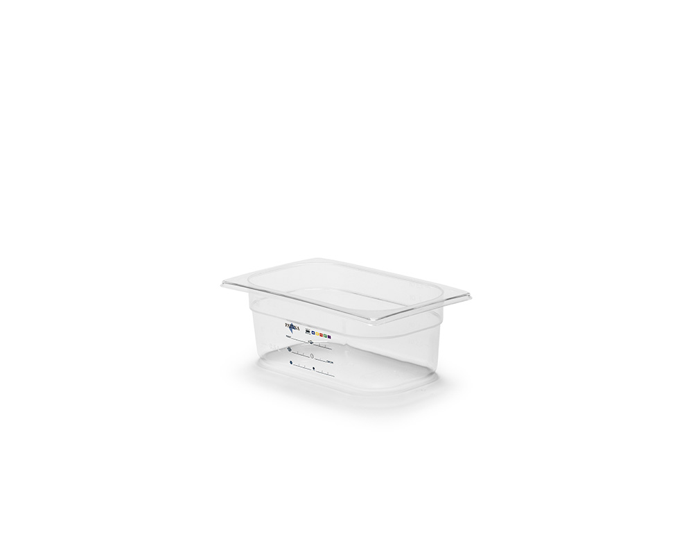 Plastic canteen, bisphenol-free, GN 1/4 - 2