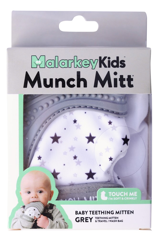 Malarkey Kids - Munch Mitt Grey Stars - 4