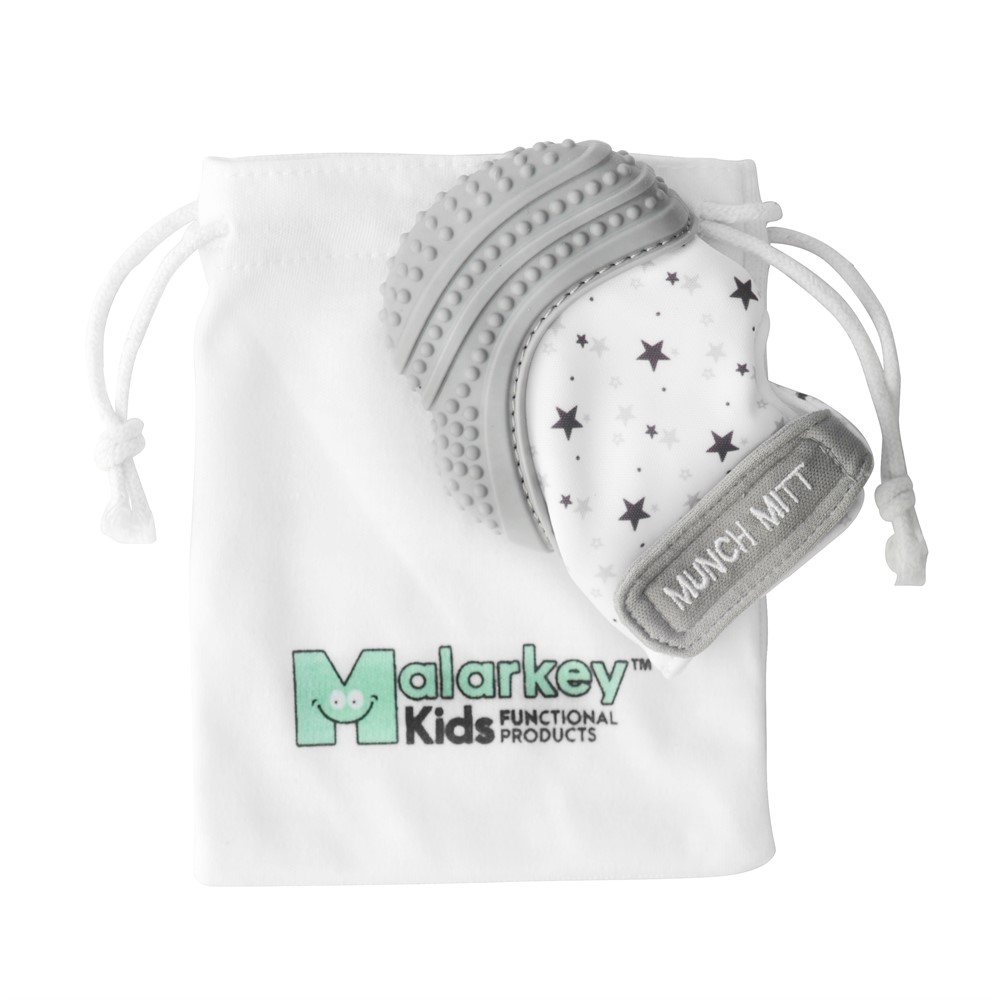Malarkey Kids - Munch Mitt Grey Stars - 3