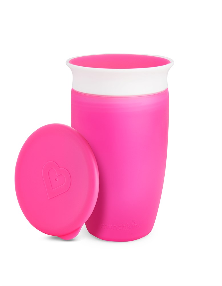 Munckin Miracle 360 Sippy Cup Pink 296 ml