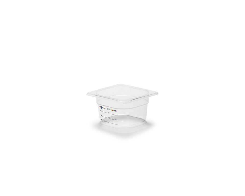Plastic canteen, bisphenol-free, GN 1/6 - 2