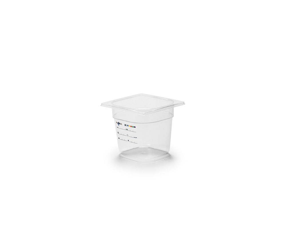Plastic canteen, bisphenol-free, GN 1/6 - 3