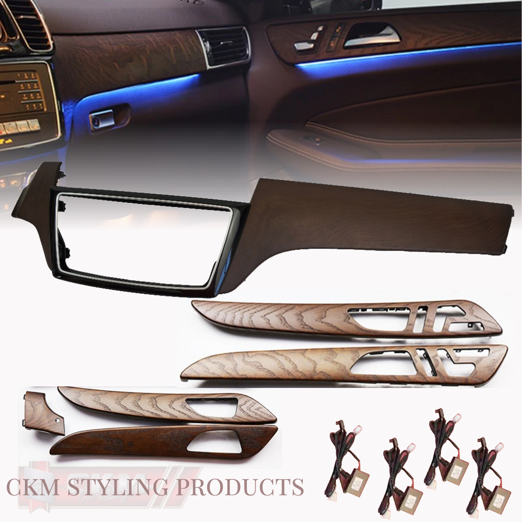 10. FACELIFT Trim wood ASH brown  7pcs 12 colors kit 