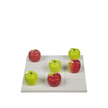 Tre i rad Sommar Äpple