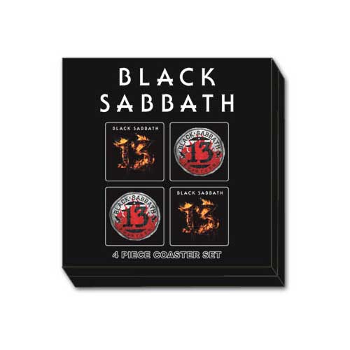 Black Sabbath 13 4 Piece Coasters