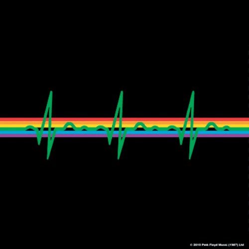 Pink Floyd Dark Side Of The Moon Singel Coaster