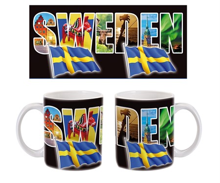 Sverige Souvenir Mugg, Sweden