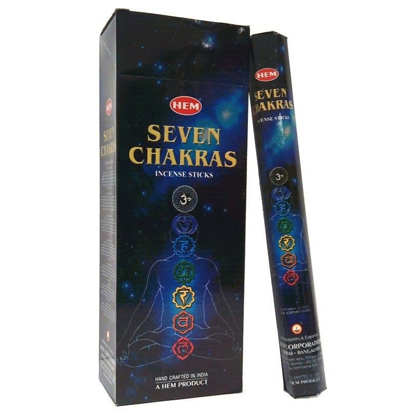 Hem Rökelse - Seven Chakras - Hexagon