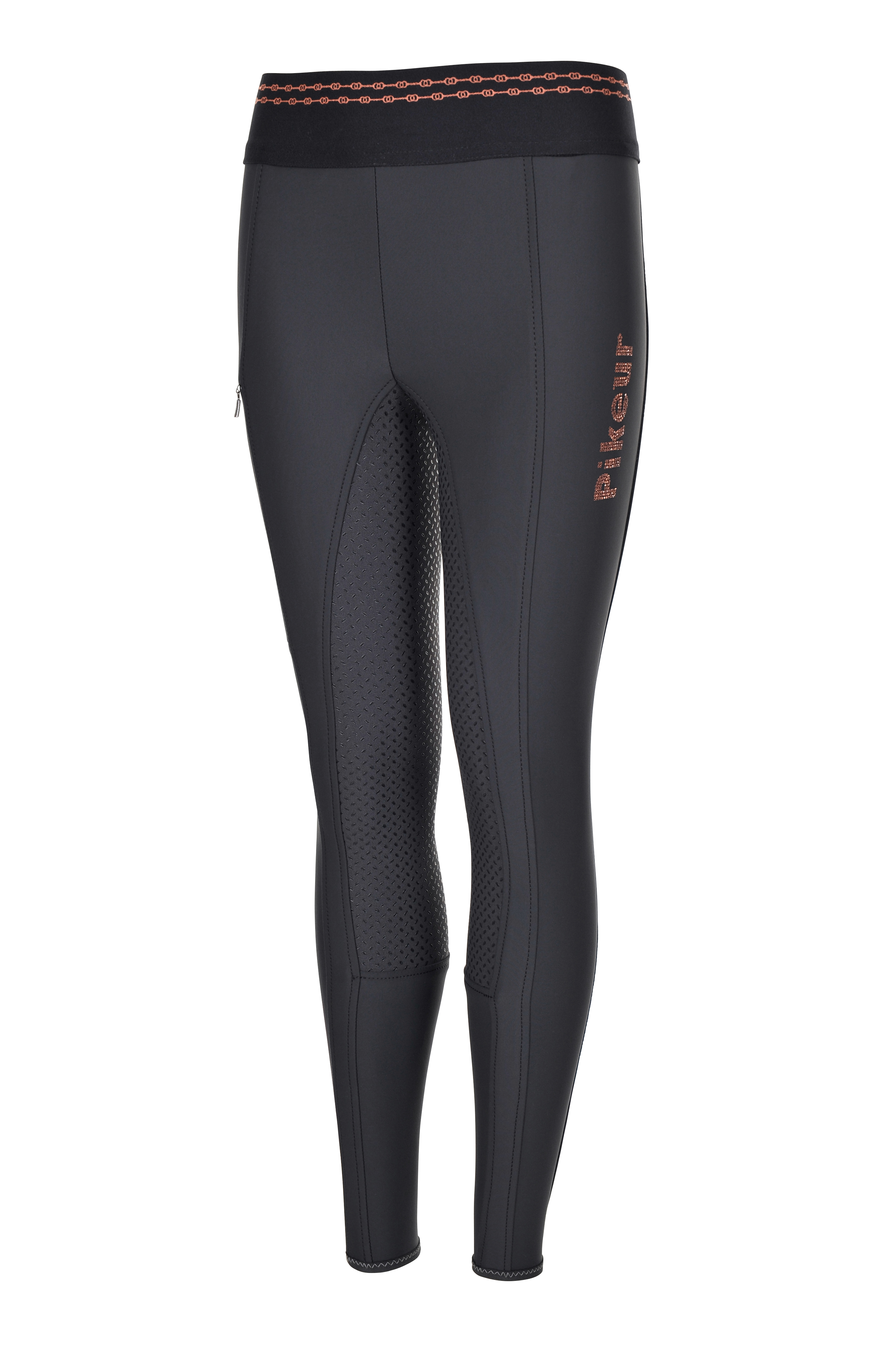 Ridtights PIKEUR Ida brocade brown framsida