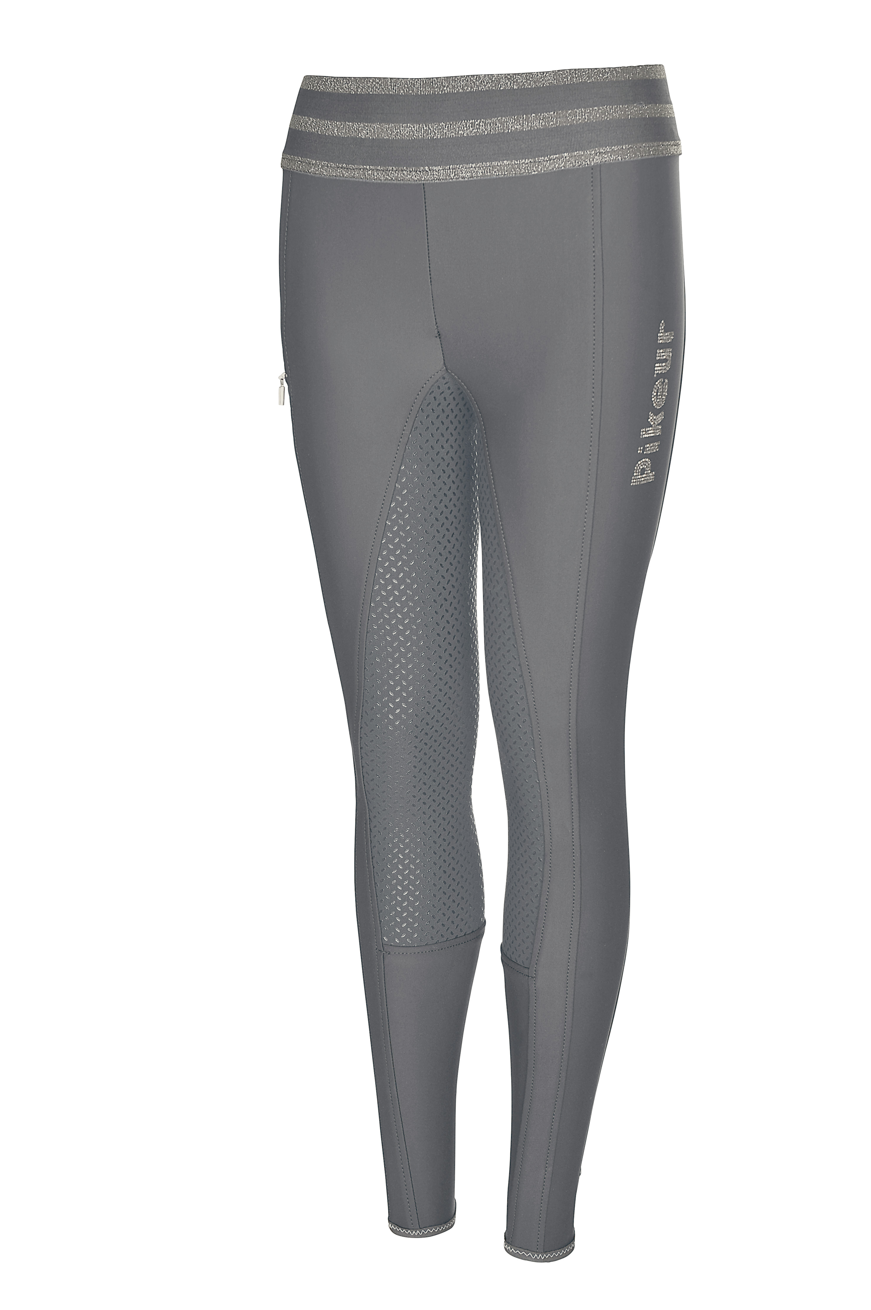 Ridtights PIKEUR Ida light grey framsida