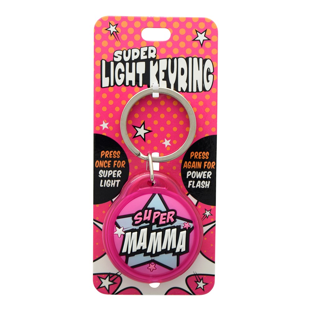 Super Light Keyring - Super Mamma