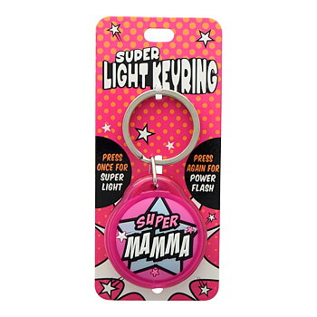 Super Light Keyring - Super Mamma