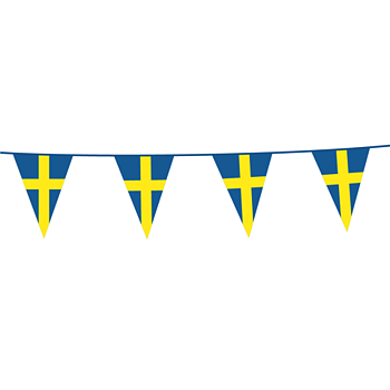 Vimpel XL | 10 meter | Gul och blå | Sverige