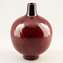 ケル・ブロムベリ  Turbinシリーズ  レッドのベース  Vase (13 cm) 1954年