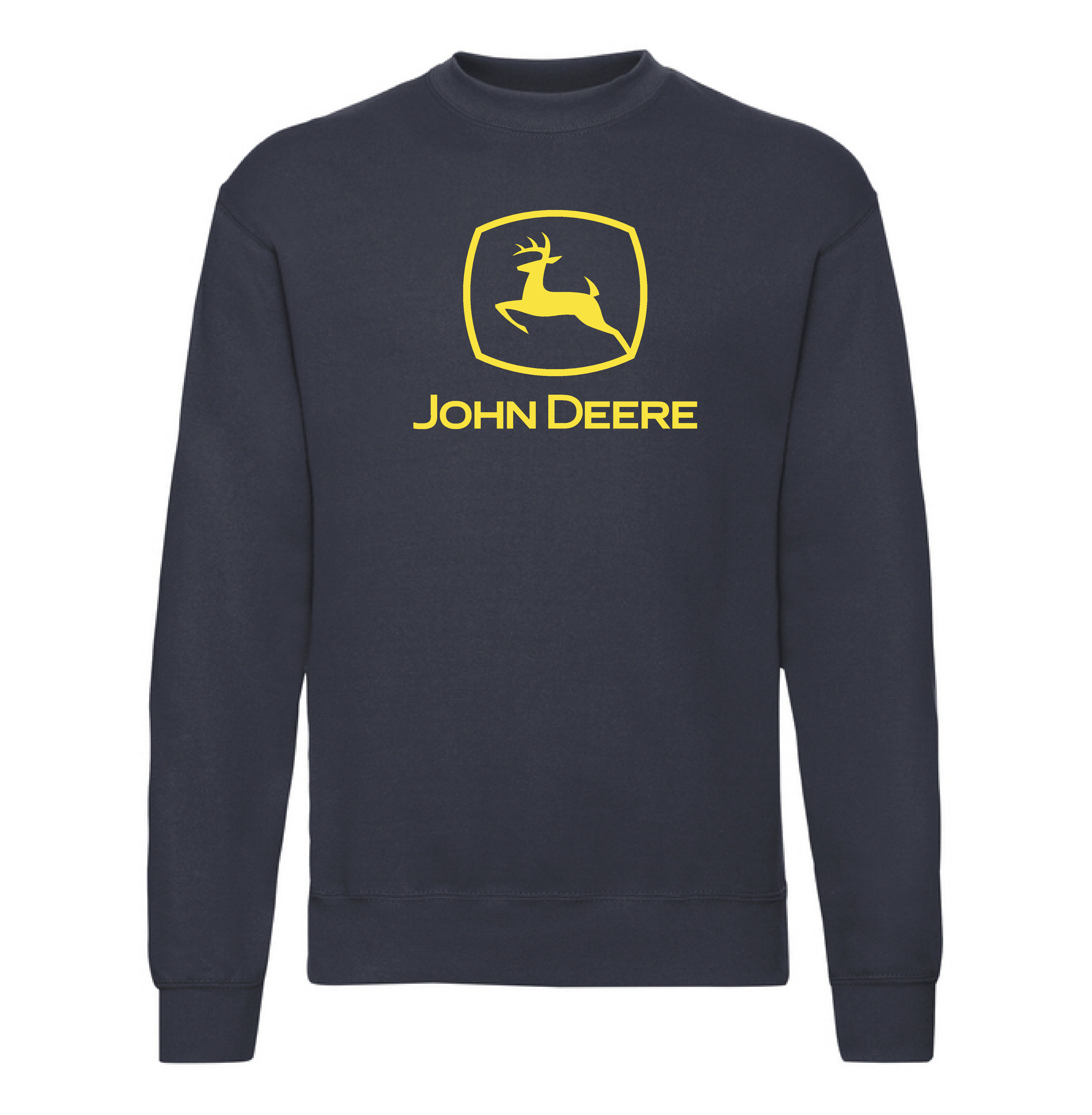 Sweatshirt John Deere logo-Svart