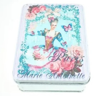 Plåtask Marie Antoinette Paris zink shabby chic lantlig stil fransk lantstil Gårdsromantik
