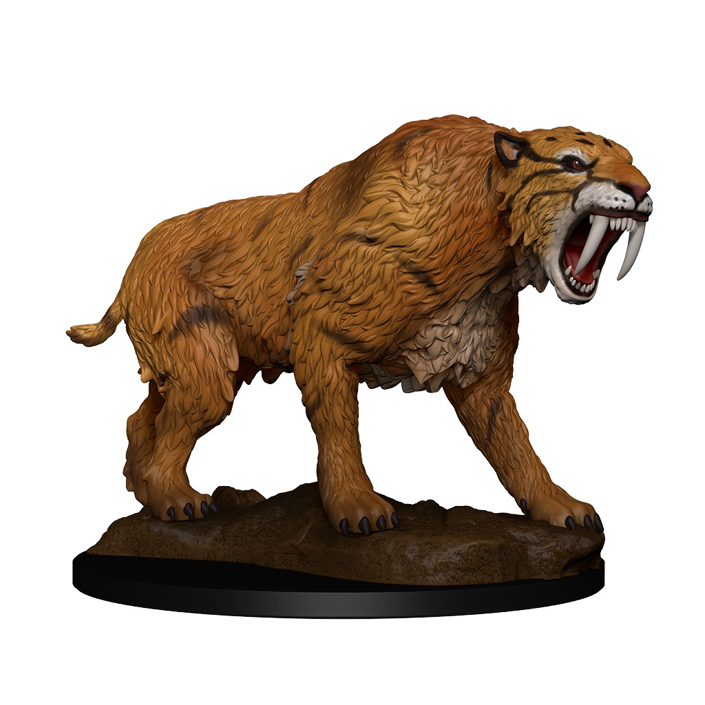 WizKids: Deep Cuts - Saber-Toothed Tiger - 2