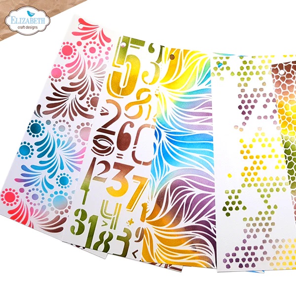 Elizabeth Craft - Planner Stencil 1 - 2