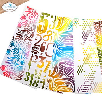 Elizabeth Craft - Planner Stencil 1