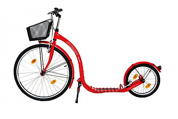 KICKBIKE sparkcykel City G4 röd