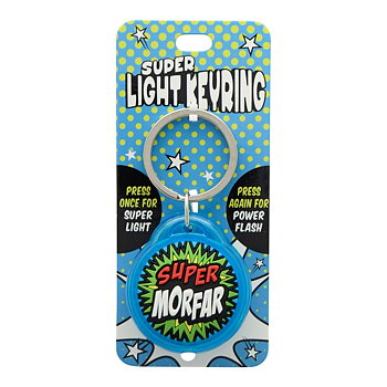 Super Light Keyring - Super Morfar