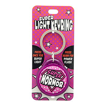 Super Light Keyring - Super Mormor