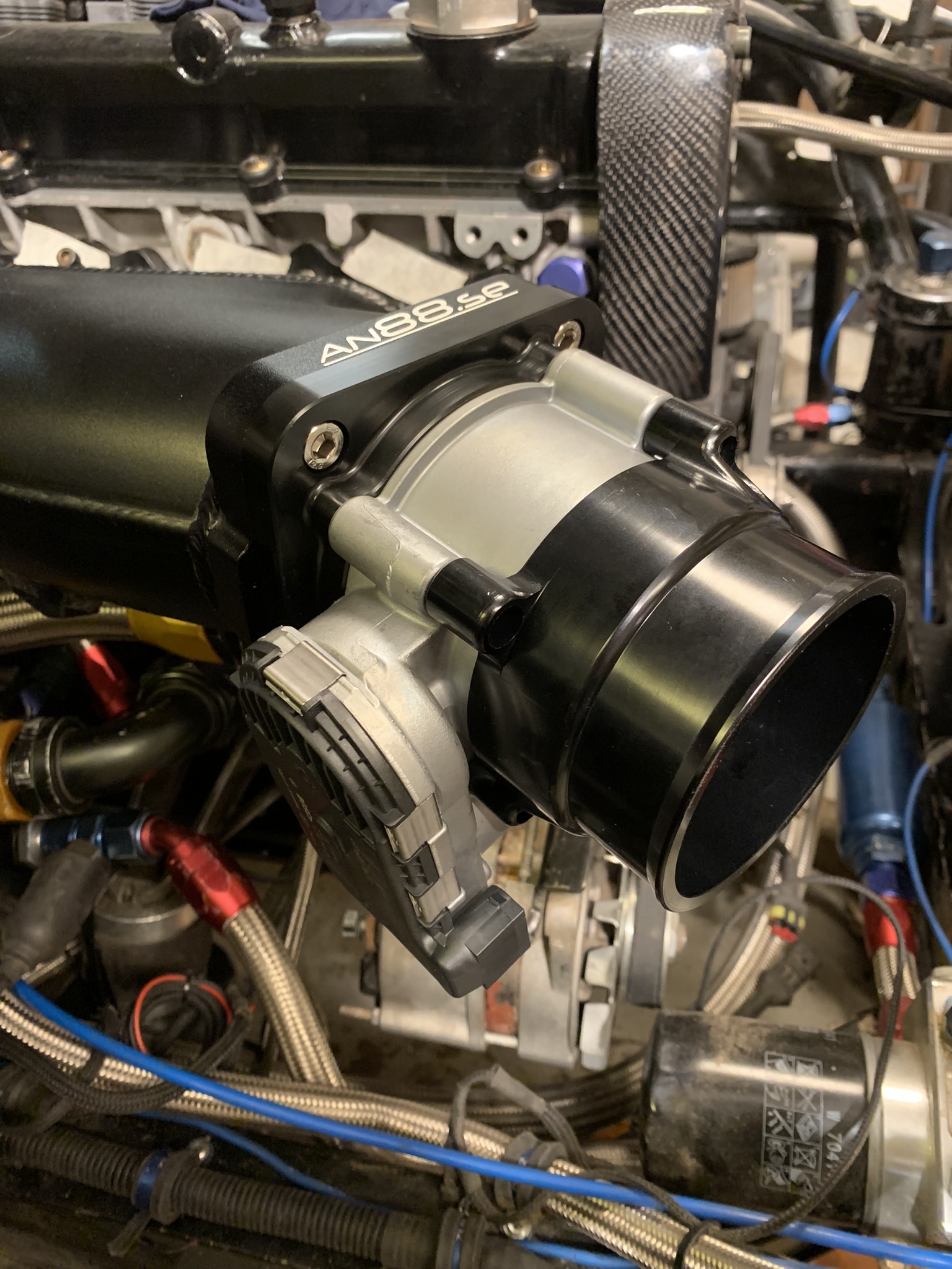 Adapter Bosch e-spjäll 82mm - Eftermarknadsinsug - 6