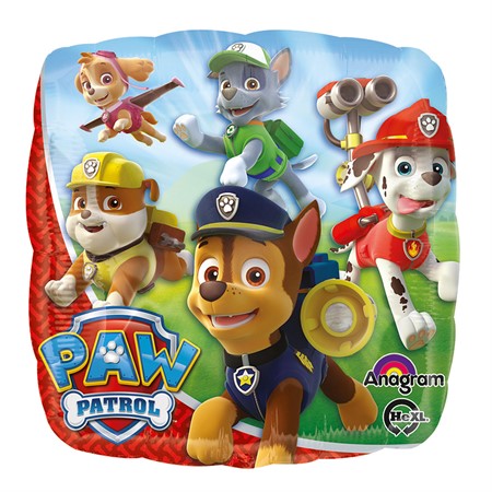 Paw Patrol Folie Ballong 43 cm