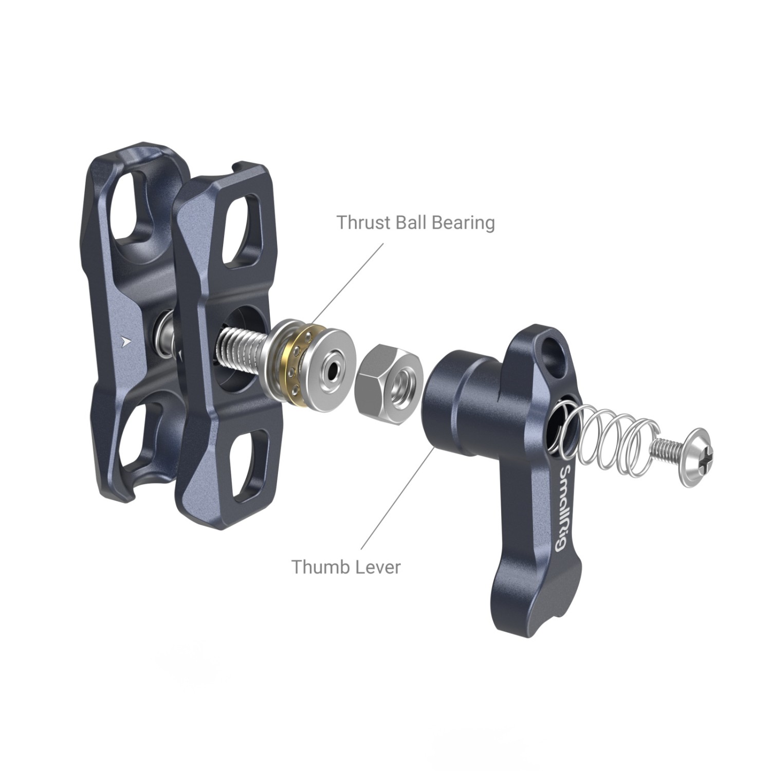 SMALLRIG MAGIC ARM WITH DUAL BALL HEADS (1/4”-20 SCREW AND NATO CLAMP) 3875 - 5